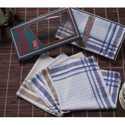 Fatih Kutulu Erkek Mendili - 12'li Paket